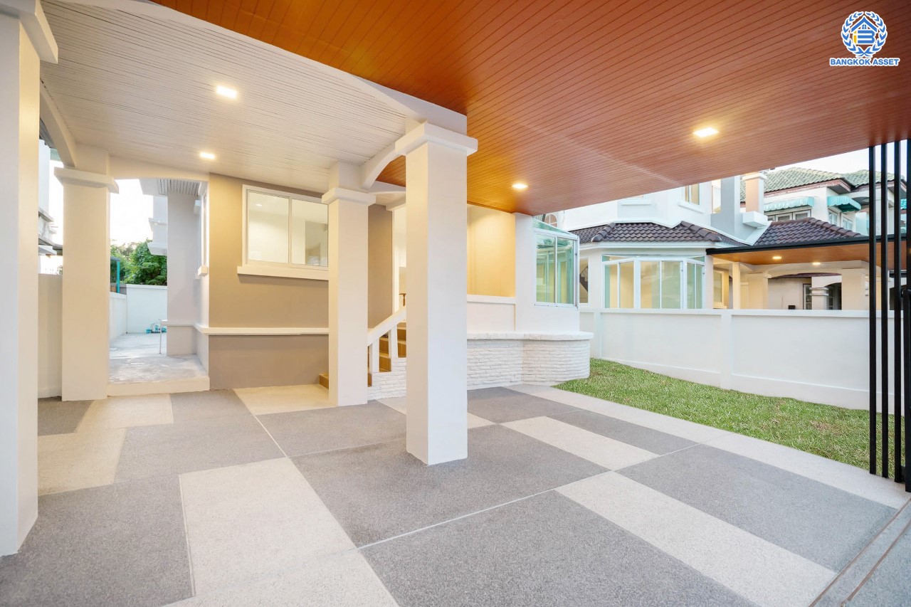 บ้านมือสองตกแต่งใหม่ ม.เศรณีวิลล่า บางใหญ่-กาญจนาภิเษก (บ้านกล้วย-ไทรน้อย) เนื้อที่ 50 ตร.ว. ฟังก์ชันพร้อม 3 ห้องนอน 3 ห้องน้ำ จอดรถได้ 2 คัน ตอบโจทย์ทุกการอยู่อาศัย บนทำเลคุณภาพ! เชื่อมต่อ ถ.กาญจนาภิเษก ใกล้เซ็นทรัลเวสต์เกต และ รถไฟฟ้า "สถานีคลองบางไผ่"...